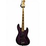 Used Spector Coda 4 DLX Purple Electric Bass Guitar Purple