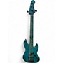 Used Spector Coda5 DLX Ish Limited  Limited Coral Blue Electric Bass Guitar Limited Coral Blue