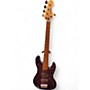 Used Spector Coda5 DLX XL Trans Purple Electric Bass Guitar Trans Purple