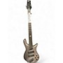 Used Spector Dimension HP  Silver Electric Bass Guitar Silver