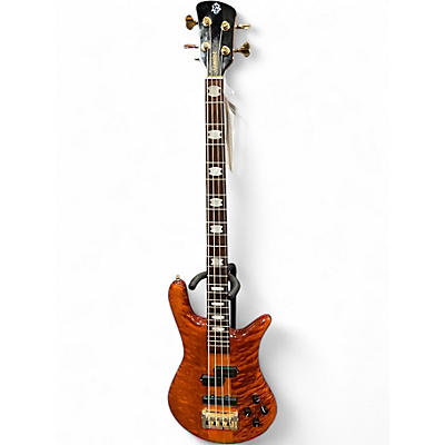 Used Spector EURO 4 DOUG WIMBISH Amber Electric Bass Guitar