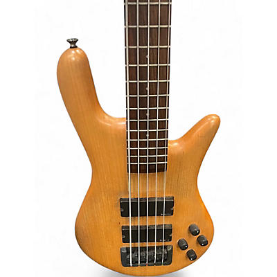 Used Spector EURO REBOP 5 Natural Electric Bass Guitar
