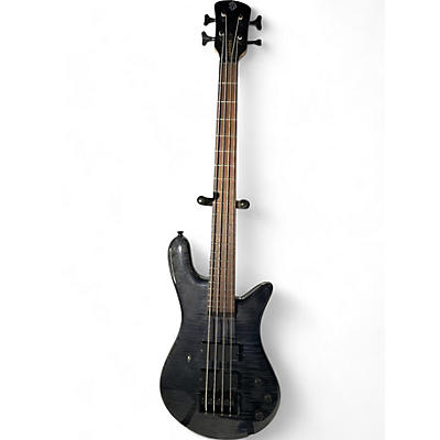 Spector Used Spector EURO SERIES BANTAM 4 Trans Black Electric Bass Guitar