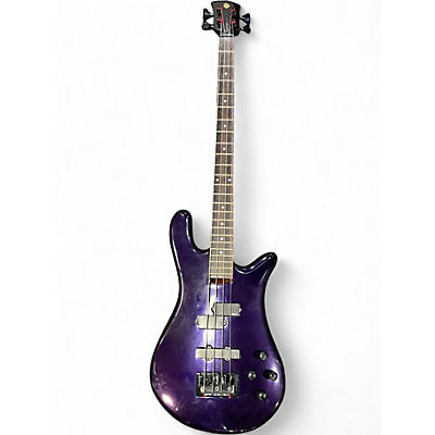 Used Spector Ethos 4 Purple Electric Bass Guitar