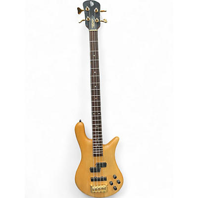 Used Spector Euro 4 Natural Electric Bass Guitar