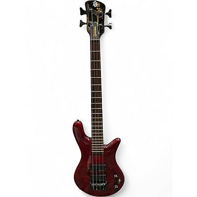 Used Spector Euro 4LX Burgundy Electric Bass Guitar