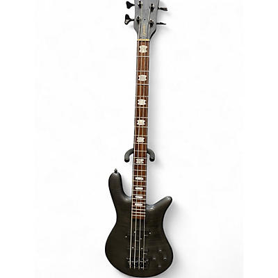 Used Spector Euro 4LX Trans Black Electric Bass Guitar
