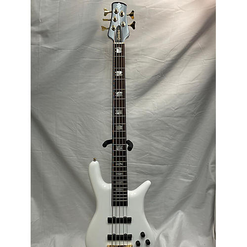 Spector Used Spector Euro 5 Classic Electric Bass Guitar White