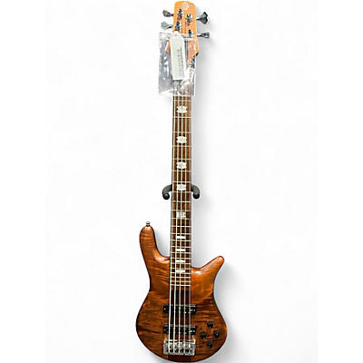 Used Spector Euro 5 RST Sundown glow Electric Bass Guitar