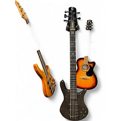 Used Spector Euro 5LX BLACK GLOSS Electric Bass Guitar
