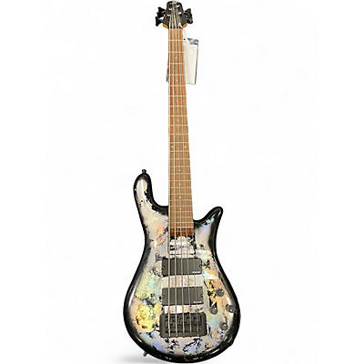 Used Spector Euro 5LX Black Electric Bass Guitar