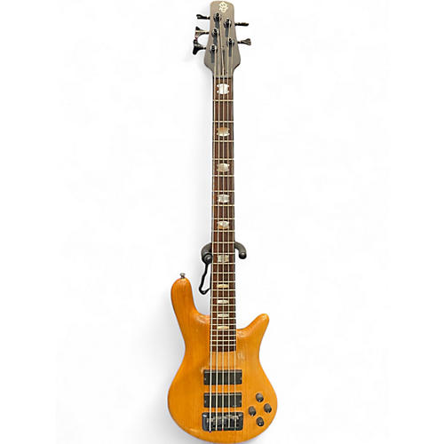 Used Spector Euro 5LX Natural Electric Bass Guitar Natural