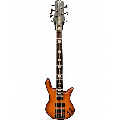 Used Spector Euro 5LX Natural Sunburst Electric Bass Guitar