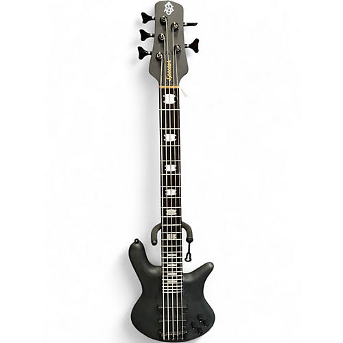 Used Spector Euro 5LX Trans Black Electric Bass Guitar Trans Black