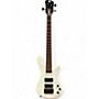Used Spector Euro Bantam White Electric Bass Guitar White
