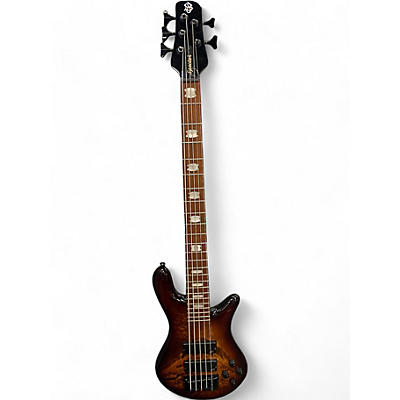 Used Spector Euro series 2 Tone Sunburst Electric Bass Guitar