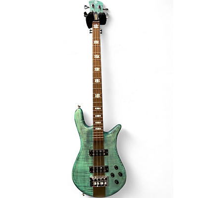 Used Spector Euro4 LX RS Seafoam Green Electric Bass Guitar