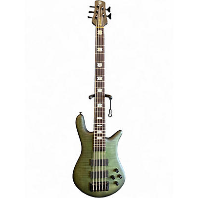 Used Spector Euro5 LX haunted moss Electric Bass Guitar