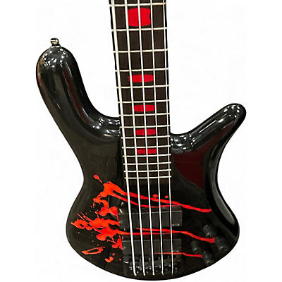 Used Spector Euro5LX Alex Webster Black Electric Bass Guitar