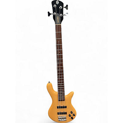 Used Spector EuroBolt 4 Natural Electric Bass Guitar