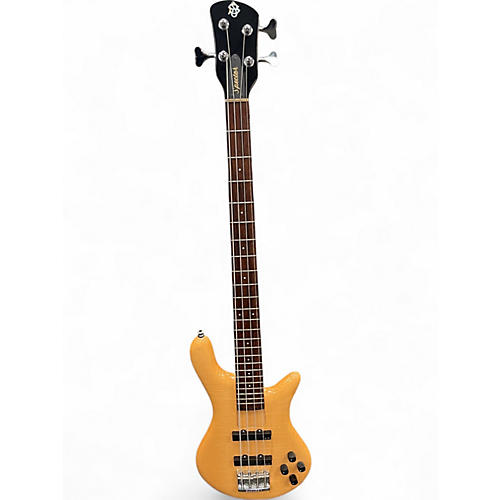 Used Spector EuroBolt 4 Natural Electric Bass Guitar Natural