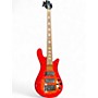 Used Spector EuroBolt 5 red Electric Bass Guitar red