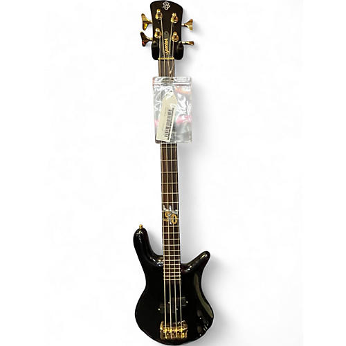 Used Spector Ian Hill Black Electric Bass Guitar Black