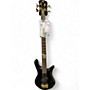 Used Spector Ian Hill Black Electric Bass Guitar Black
