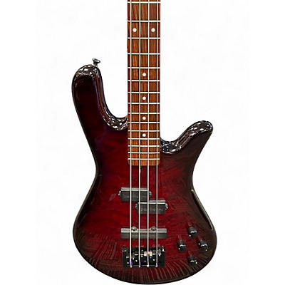 Used Spector Legend 4 Classic BLACK CHERRY GLOSS Electric Bass Guitar