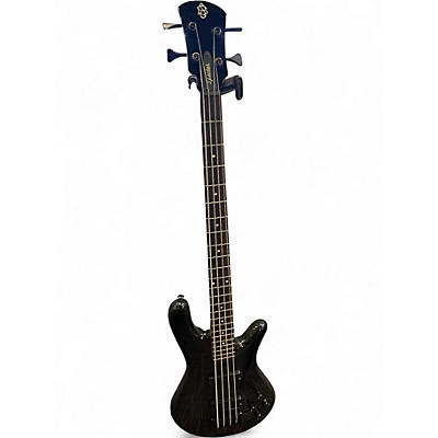 Used Spector Legend 4 Classic Trans Black Electric Bass Guitar