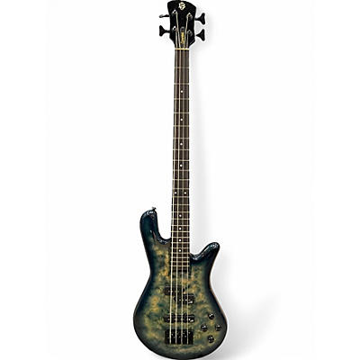 Used Spector Legend 4 Neck Through Blueburst Electric Bass Guitar