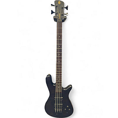 Used Spector Legend 4 Standard Black Electric Bass Guitar
