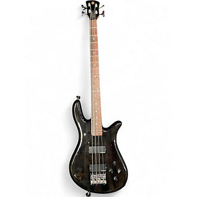 Used Spector Legend 4 Standard Trans Black Electric Bass Guitar
