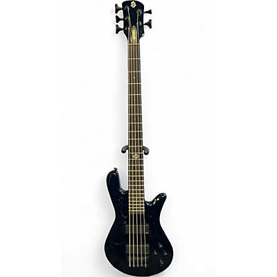 Used Spector Legend 5 Classic Black Electric Bass Guitar
