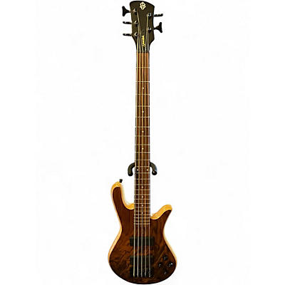 Used Spector Legend 5 Classic WALNUT BURL Electric Bass Guitar