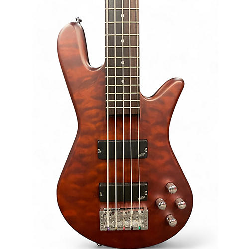 Spector Used Spector Legend 5 Neck Through Walnut Gloss Electric Bass Guitar Walnut Gloss