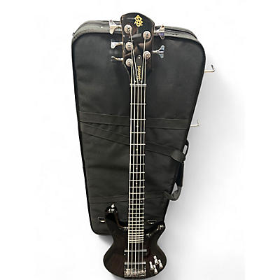 Used Spector Legend 5 Standard Trans Red Electric Bass Guitar