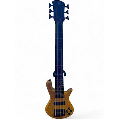 Used Spector Legend 6 Classic Aztec Gold Electric Bass Guitar