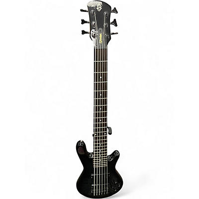 Used Spector Legend 6 Classic Trans Black Electric Bass Guitar