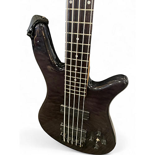 Used Spector Legend Classic 5 String Trans Black Electric Bass Guitar Trans Black