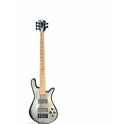Used Spector Legend Classic 5 String Trans Black Electric Bass Guitar