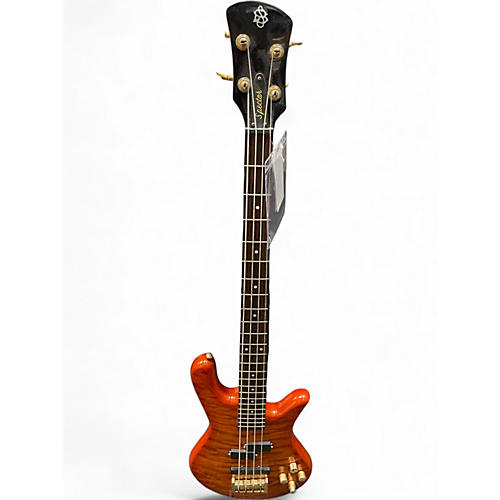 Used Spector NS Cherry Electric Bass Guitar Cherry