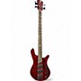 Used Spector NS DIMENSION 4 Red Electric Bass Guitar Red