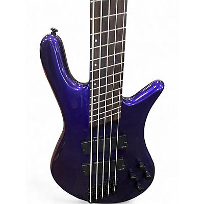 Used Spector NS DIMENSION HP 5 PLUM Electric Bass Guitar