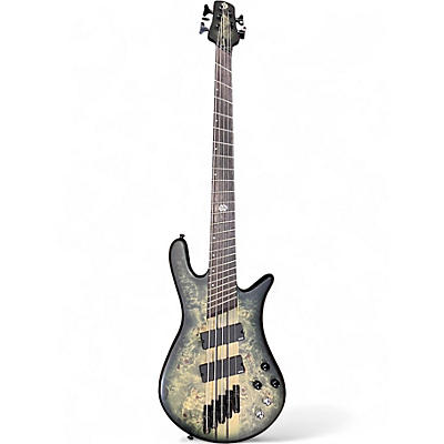 Used Spector NS Demensions 5 Haunted Moss Electric Bass Guitar
