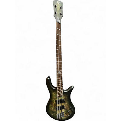 Used Spector NS Dimension 4 Green Electric Bass Guitar