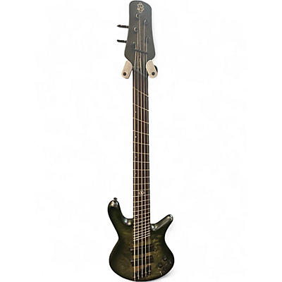 Used Spector NS Dimension 5 Haunted Moss Electric Bass Guitar