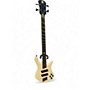 Used Spector  NS Dimension HP 4 4-String Multi-Scale Olympic White Electric Bass Guitar Olympic White