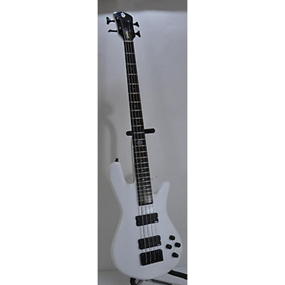 Used Spector NS ETHOS 4 WHITE SPARKLE Electric Bass Guitar