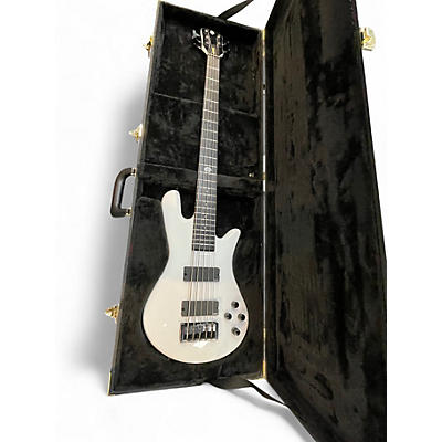 Used Spector NS ETHOS WHITE Electric Bass Guitar